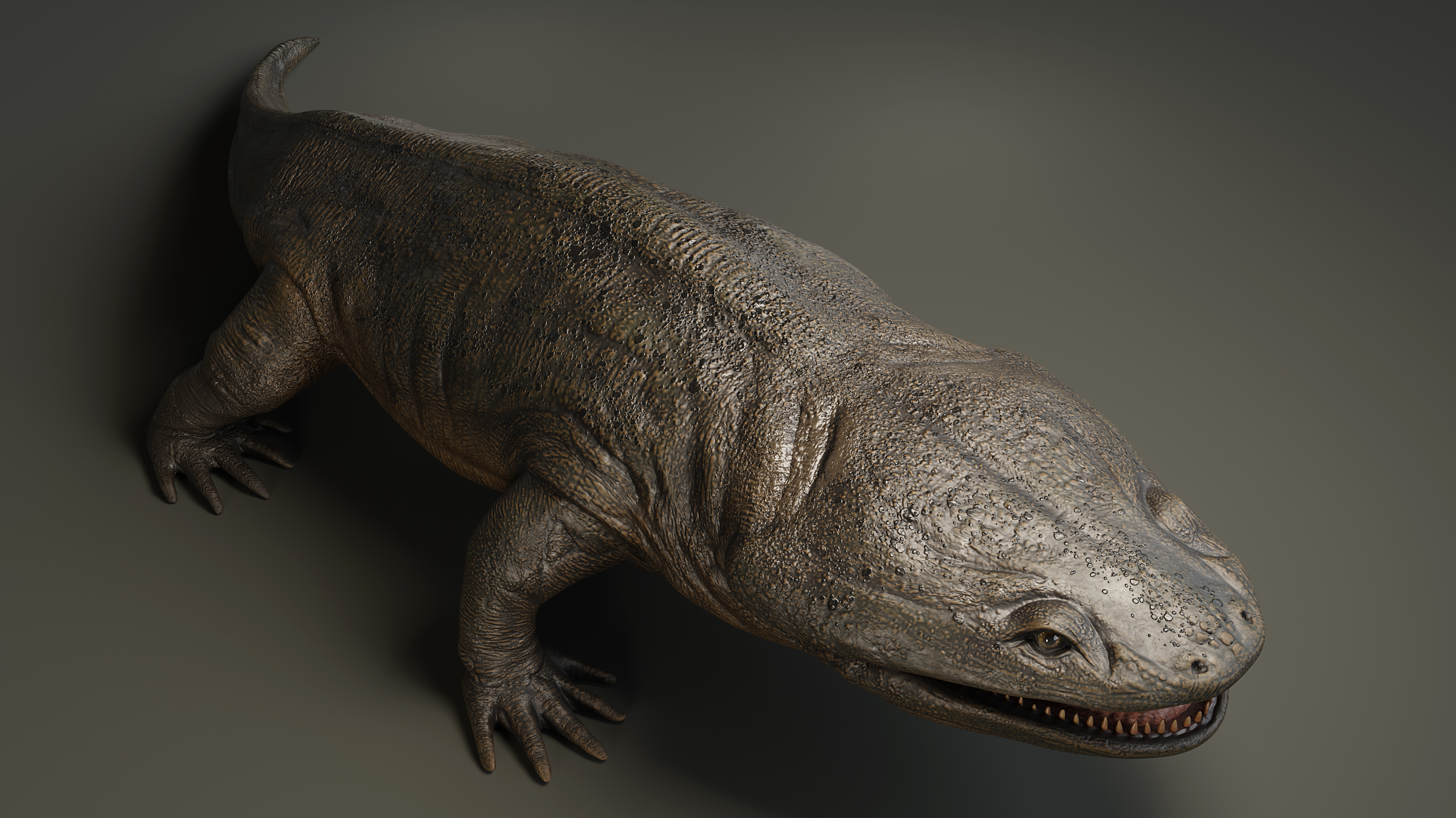 Mezotopossauro 3D render